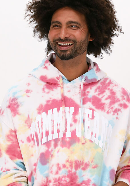 Multi TOMMY JEANS Sweater TJM AOP TIE DYE HOODIE - large