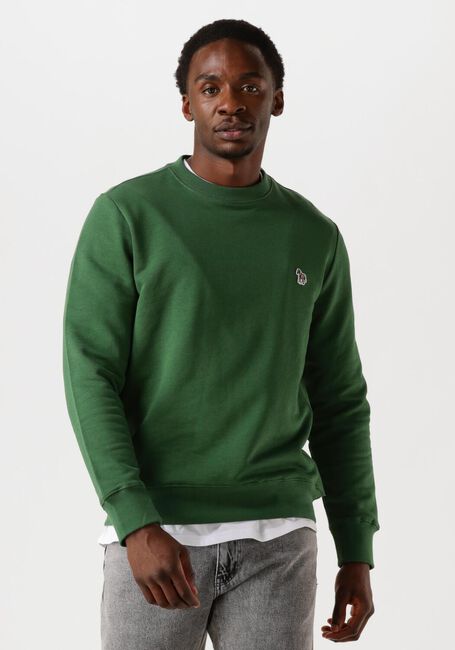 Groene PS PAUL SMITH Sweater MENS REG FIT SWEATSHIRT ZEBRA - large