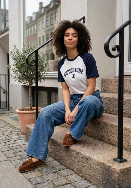 Blauwe 7 FOR ALL MANKIND Barrel jeans BONNIE TROUSER - large