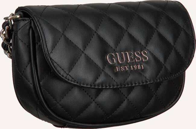 Zwarte GUESS Heuptas MELISE MINI Zwarte GUESS Heuptas MELISE MINI - large