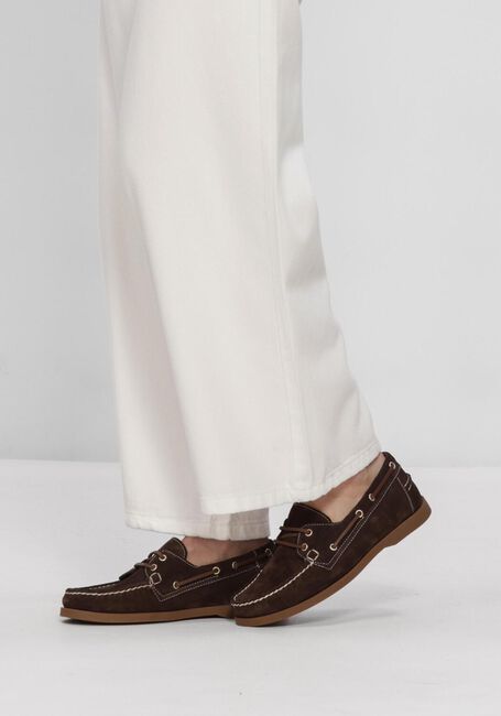 Bruine STEFANO LAURAN Veterschoenen 12735 - large