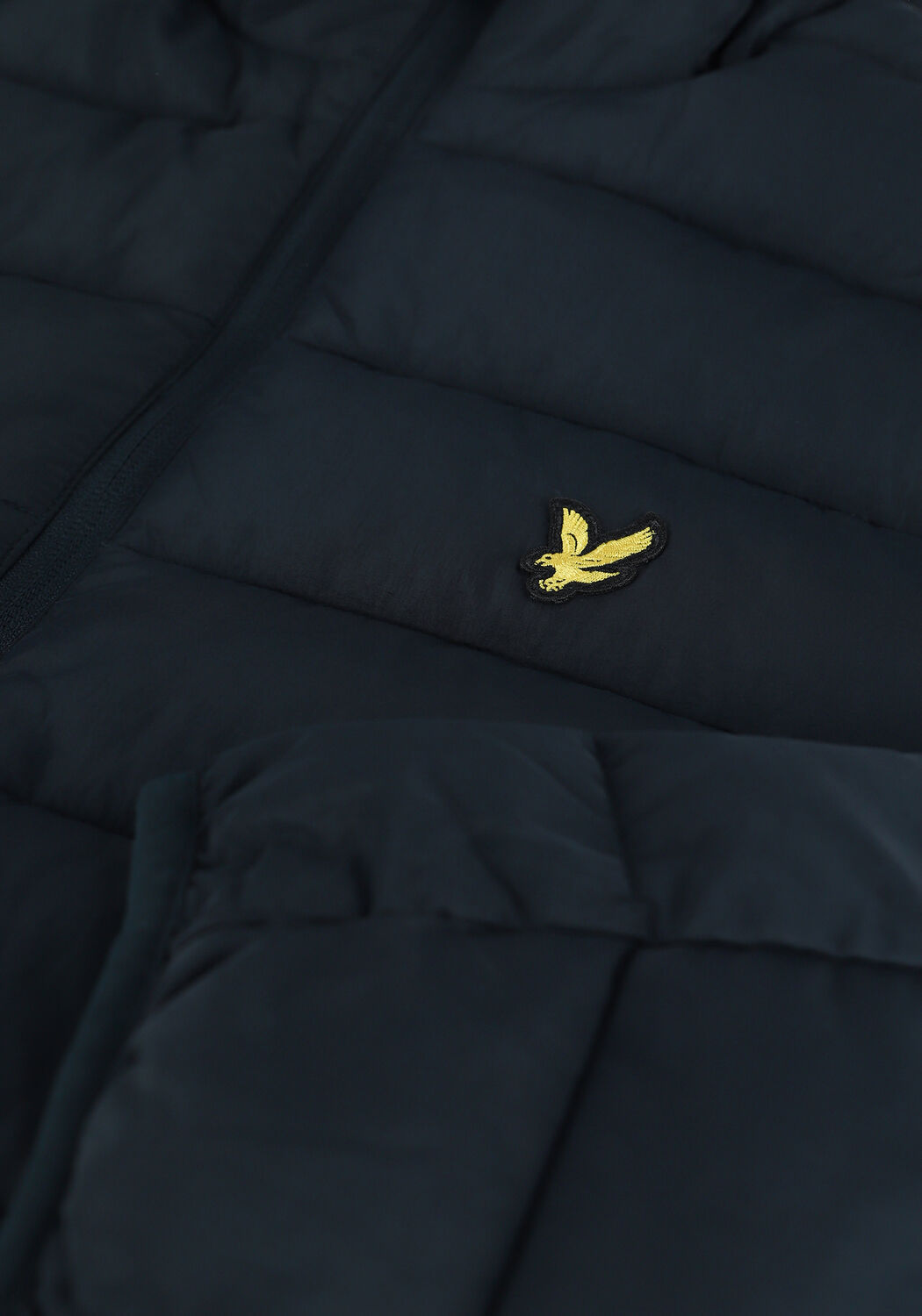 Blauwe LYLE & SCOTT Gewatteerde jas LIGHTWEIGHT PUFFER JACKET - large