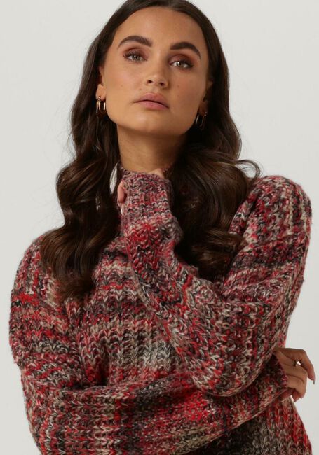 Bruine ANOTHER LABEL Trui DYLAN KNITTED PULL L/S - large