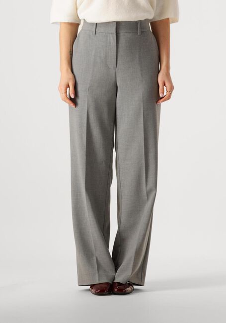 Grijze MINUS Pantalon WELMA MID WAIST PANT - large