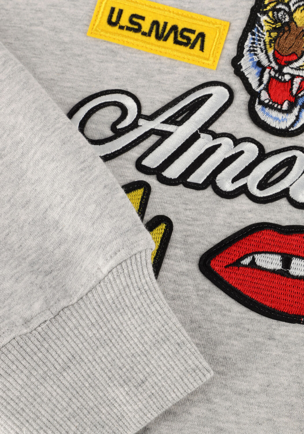 Grijze JANICE Sweater ANDY - large