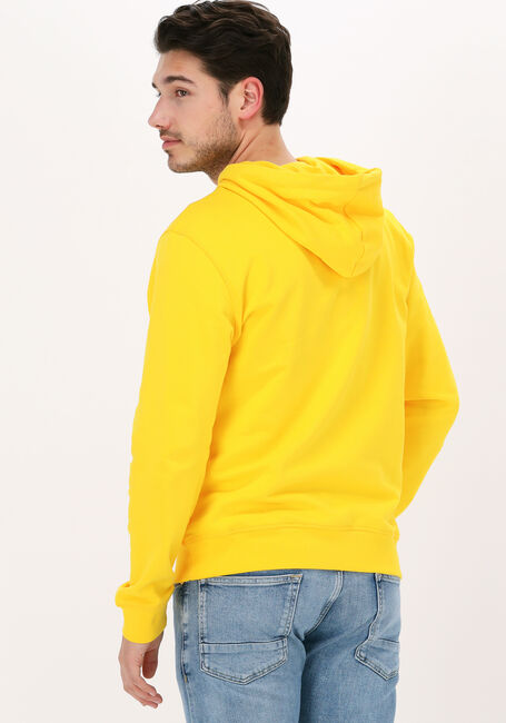 Gele NATIONAL GEOGRAPHIC Sweater UNISEX HOODY WITH BIG LOGO - large