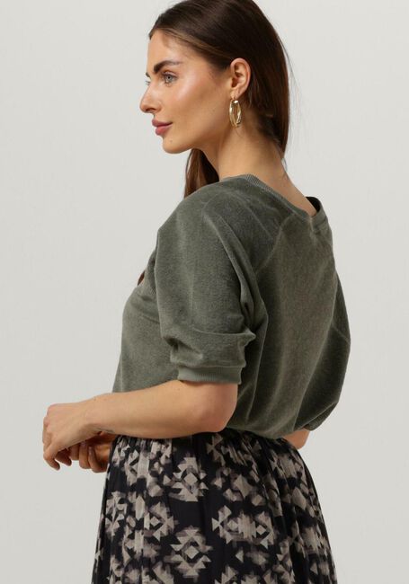 Groene BY-BAR Top NEVA SLUB TOP - large