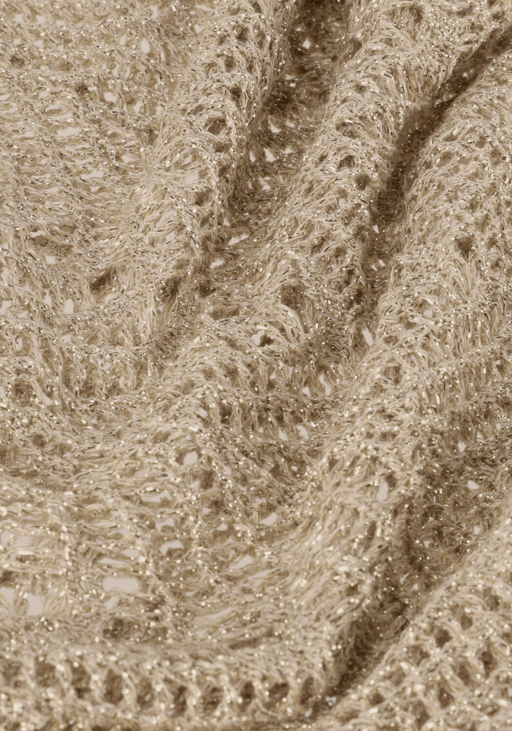 Gouden TWINSET MILANO Trui KNITTED SWEATER - large