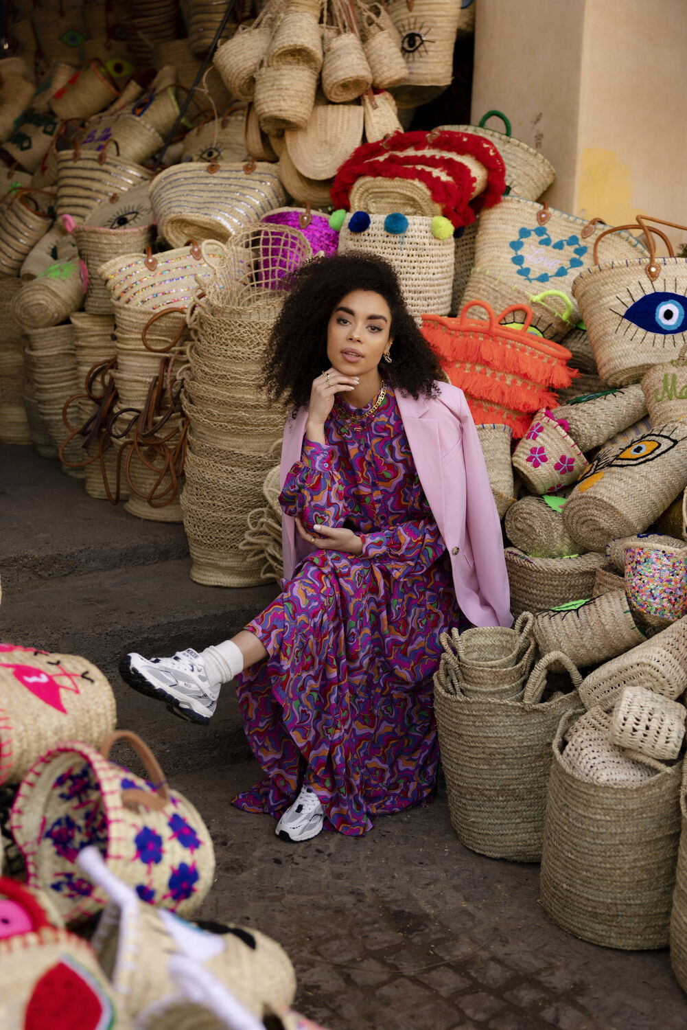 Roze MODSTR&Ouml;M Blazer ANKER BLAZER - large