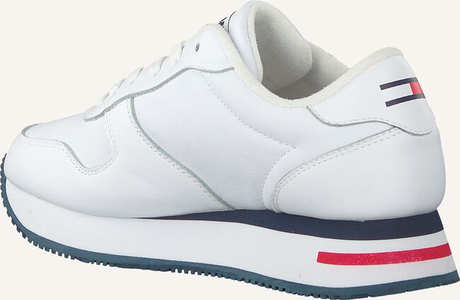 Witte TOMMY HILFIGER Lage sneakers FLATFORM RUNNER Witte TOMMY HILFIGER Lage sneakers FLATFORM RUNNER - large
