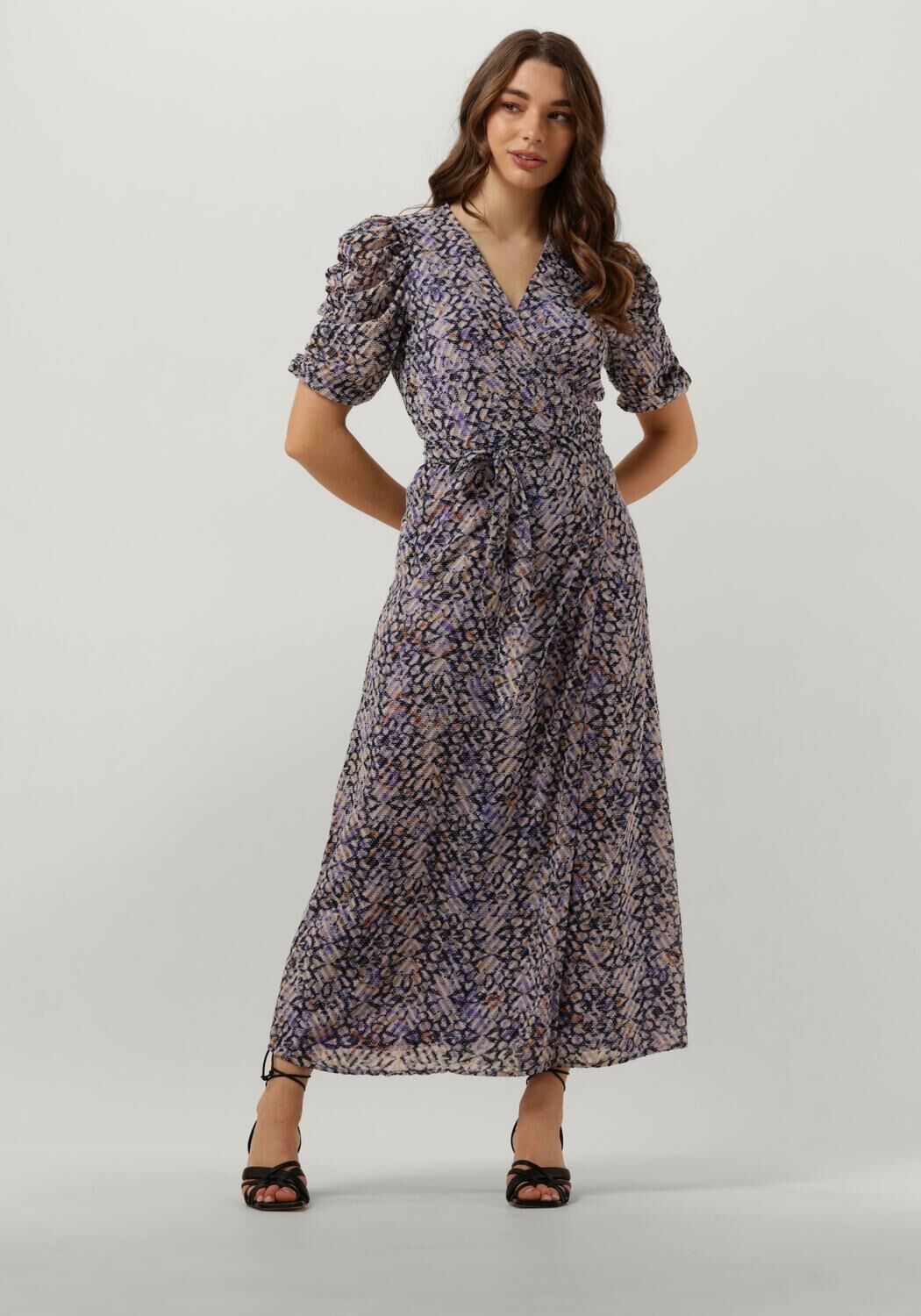 Aaiko Navy Maxi Jurk voor Vrouwen Blue Dames