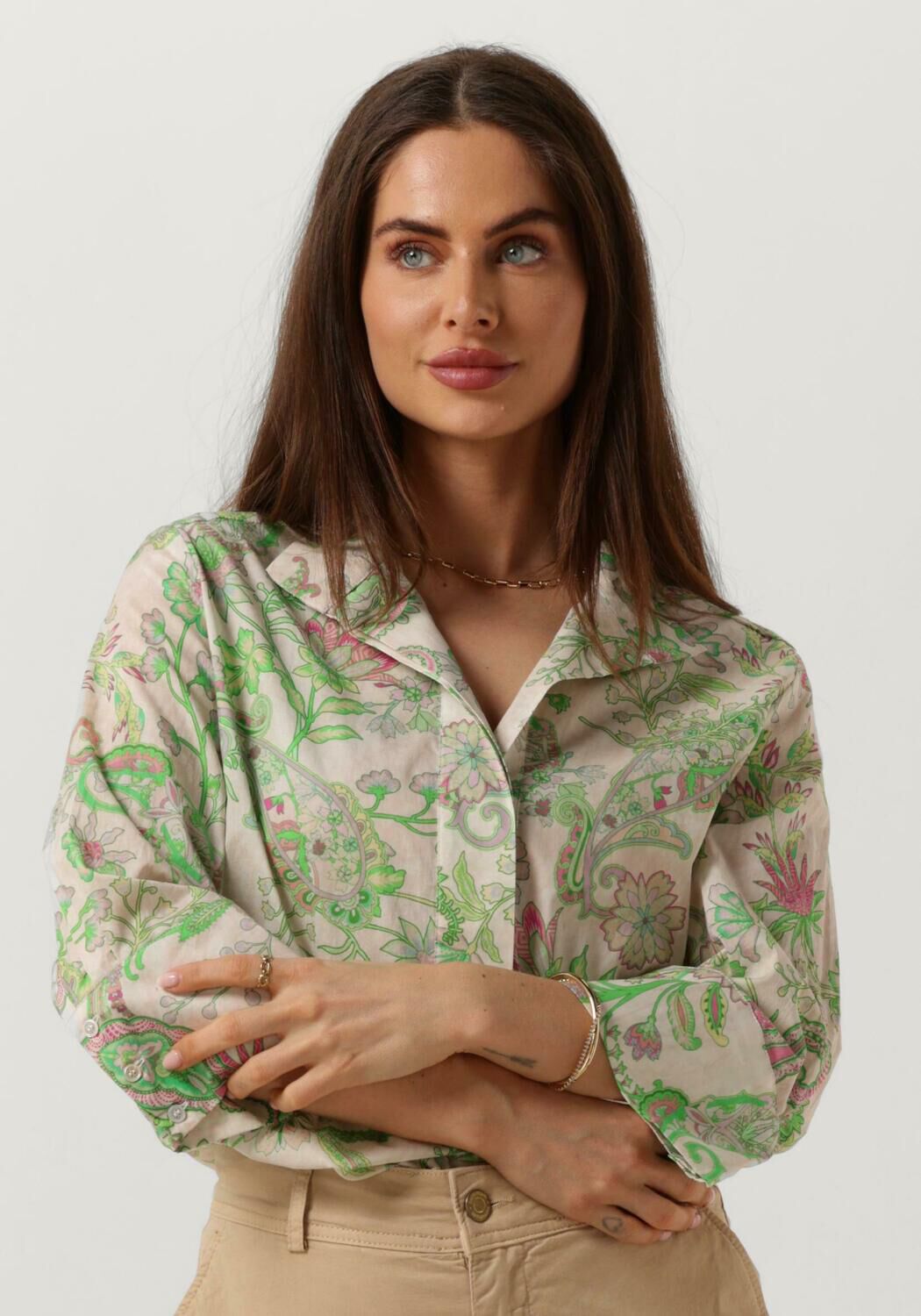 Dea Kudibal Beige Blouses Kami NS OC Stijl Multicolor Dames