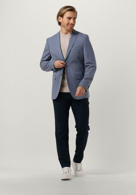 Donkerblauwe SELECTED MEN Pantalon SLHSLIM-DAVE 175 STRUC TRS FLEX B - large