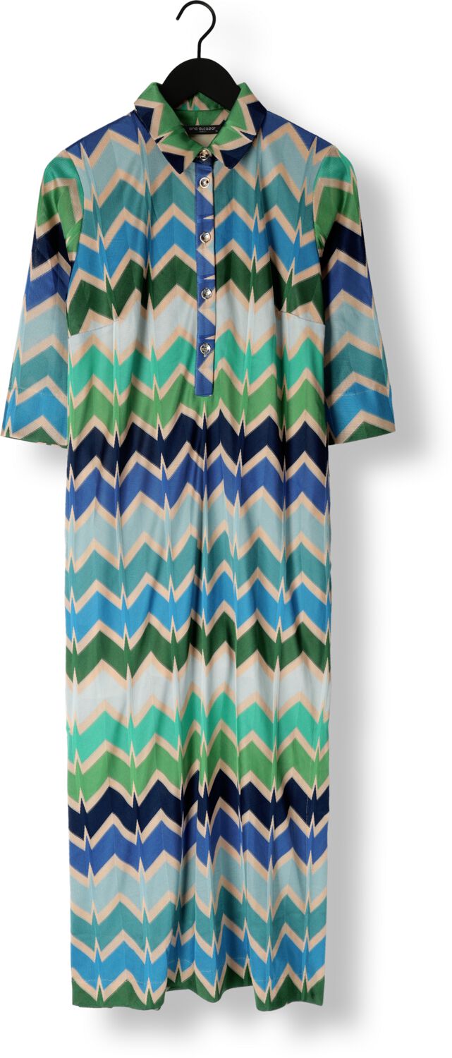 ANA ALCAZAR Dames Jurken Shirt Midi Dress Blauw