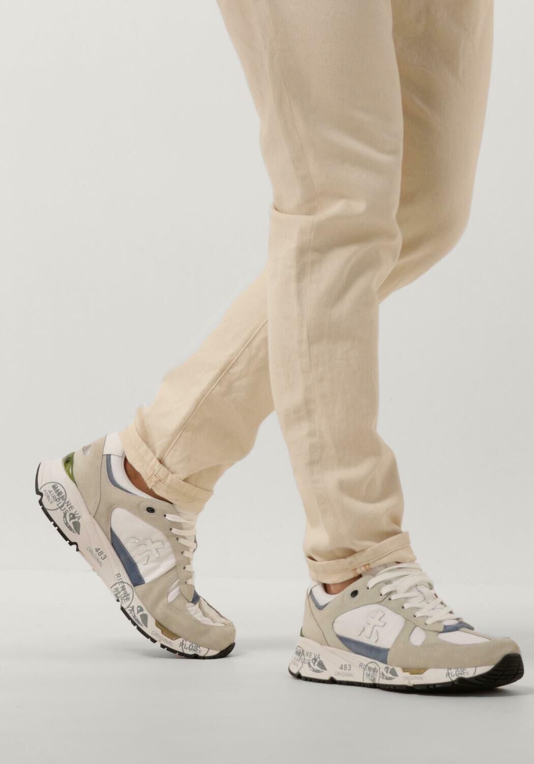 Witte PREMIATA Lage sneakers MASE - large