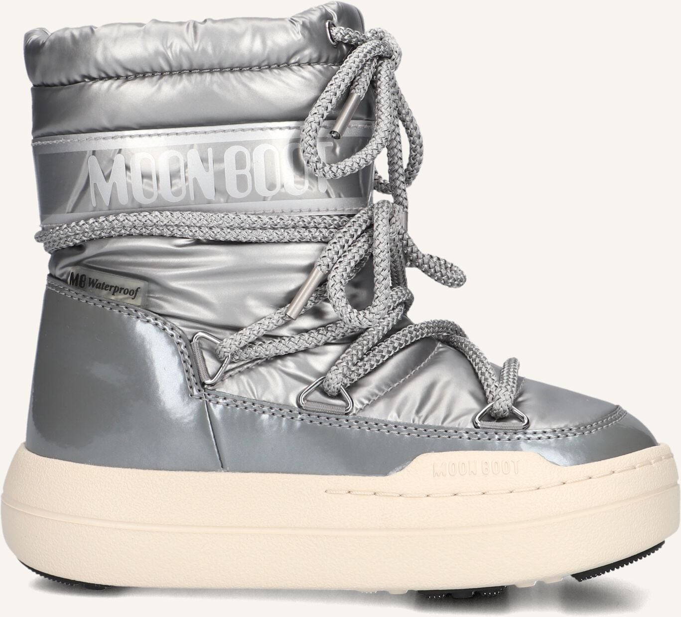 Moon Boot Kids JR Park Boots in Silver main image 0
