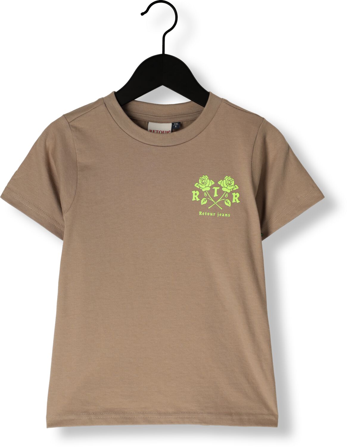 RETOUR Jongens Polo's & T-shirts Guus Camel