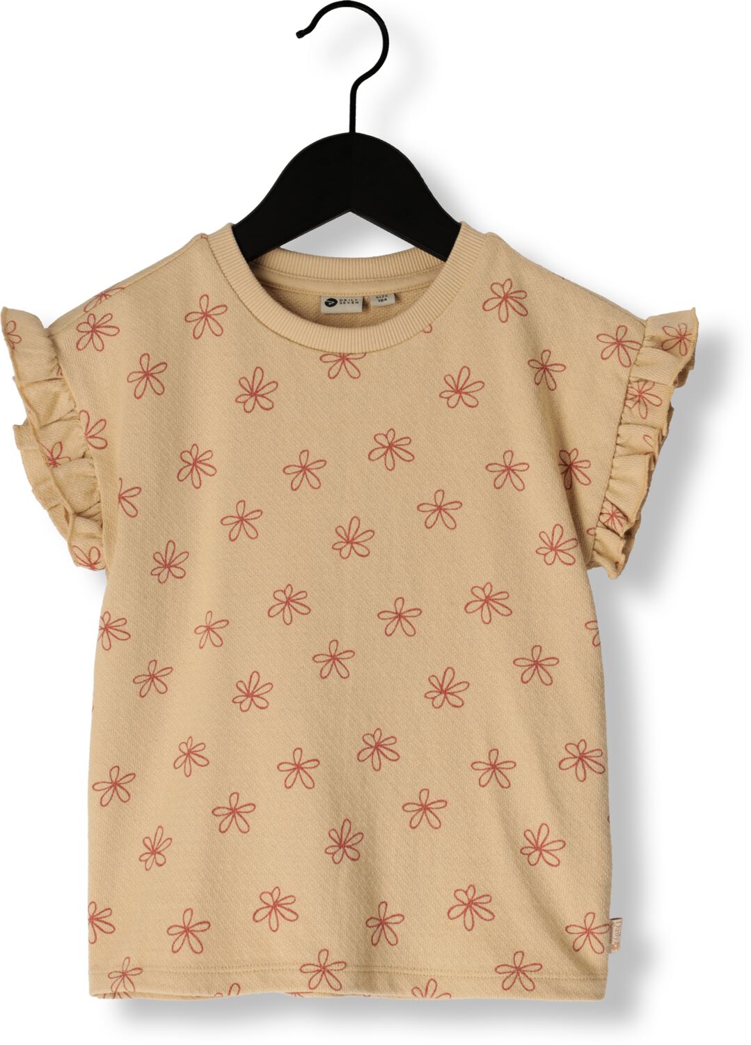 DAILY7 Meisjes Tops & T-shirts T-shirt Small Flower Beige