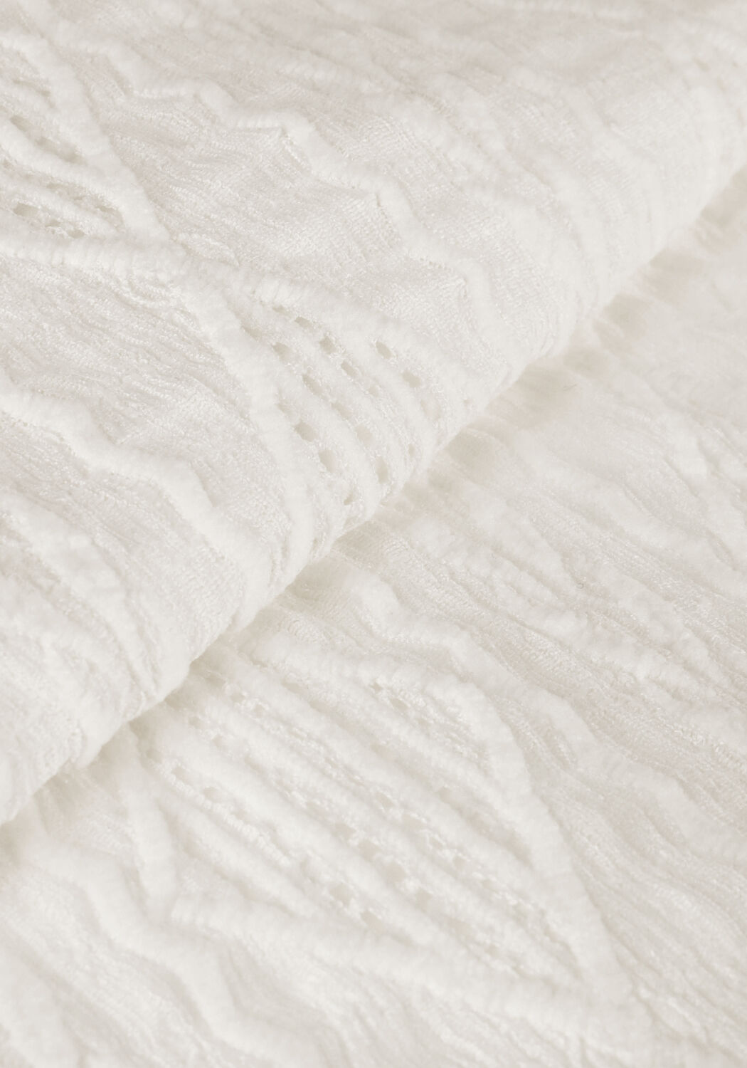 Gebroken wit COLOURFUL REBEL Mini jurk ZORAH BRODERIE MINI DRESS - large