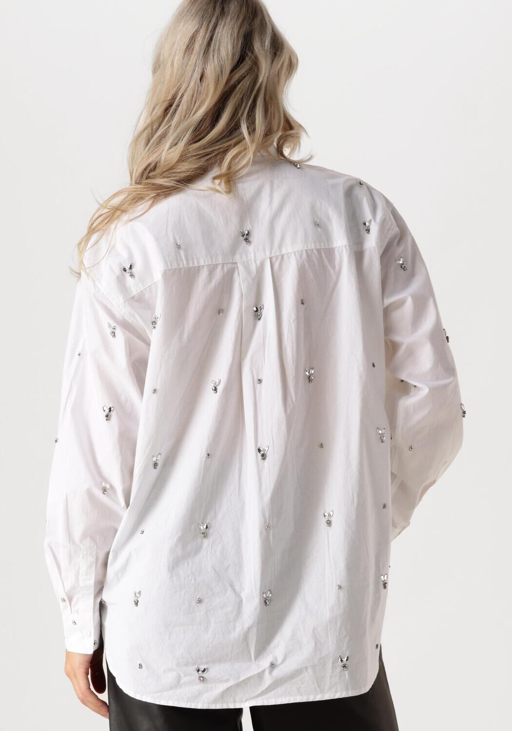 COPENHAGEN MUSE Dames Blouses Cmvatan-shirt Wit