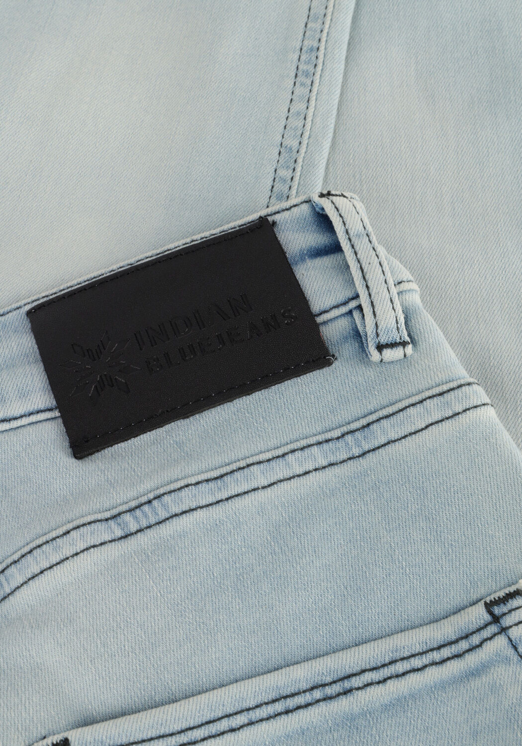 Blauwe INDIAN BLUE JEANS Straight leg jeans MAX STRAIGHT FIT - large