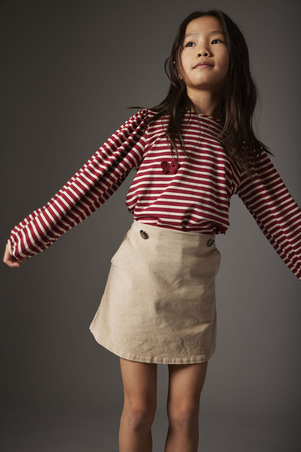 Beige COZMO Minirok PARISK250W5 - large