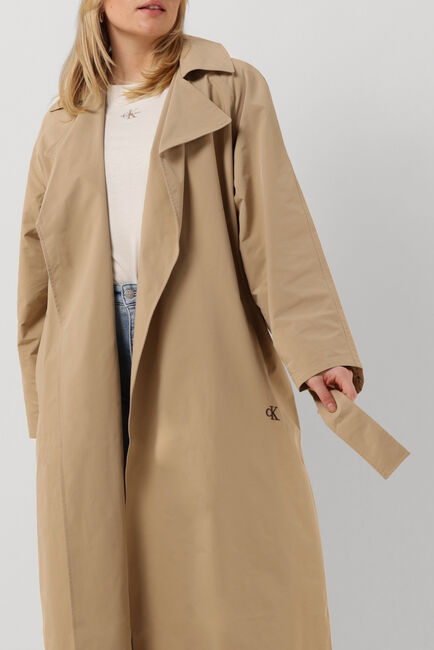 Zand CALVIN KLEIN  OVERSIZED TRENCH COAT - large
