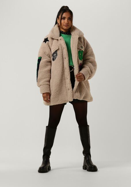 Groene NEO NOIR Trui MARTINA FLUFFY KNIT BLOUSE - large