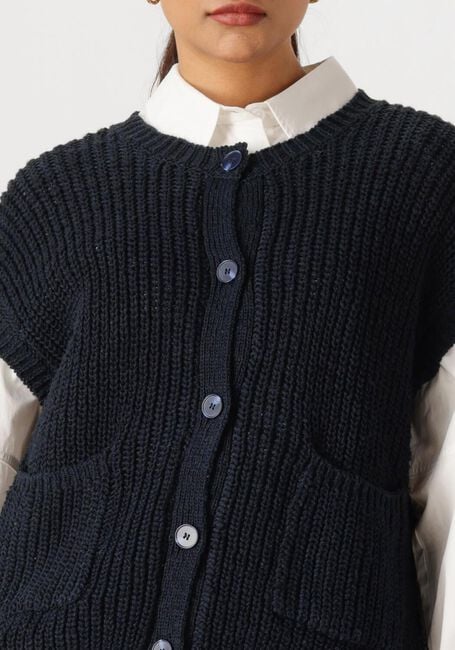 Blauwe WITHBLACK Blouses WBLSELENA WAISTCOAT - large