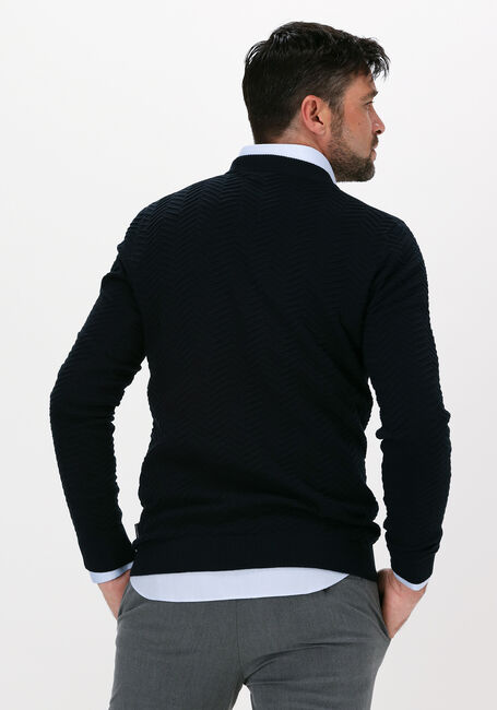 Blauwe KULTIVATE Trui KN RYAN - large
