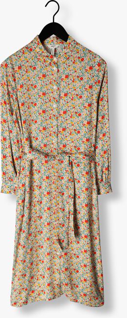Zand OBJECT Midi jurk JABIN L/S SHIRT DRESS 126 - large