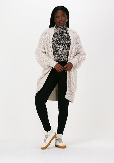 Witte SUMMUM Vest CARDIGAN CHUNKY MELANGE KNIT Witte SUMMUM Vest CARDIGAN CHUNKY MELANGE KNIT - large