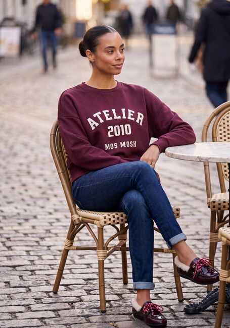 Bordeaux MOS MOSH Trui MMNIMA O-LS SWEATSHIRT - large