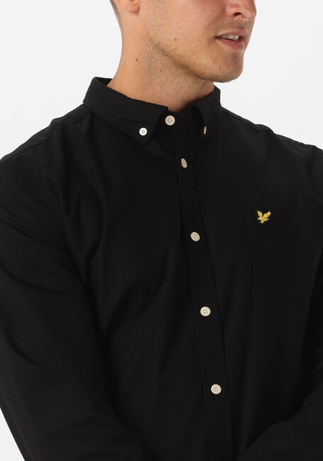 Zwarte LYLE & SCOTT Casual overhemd OXFORD SHIRT - large