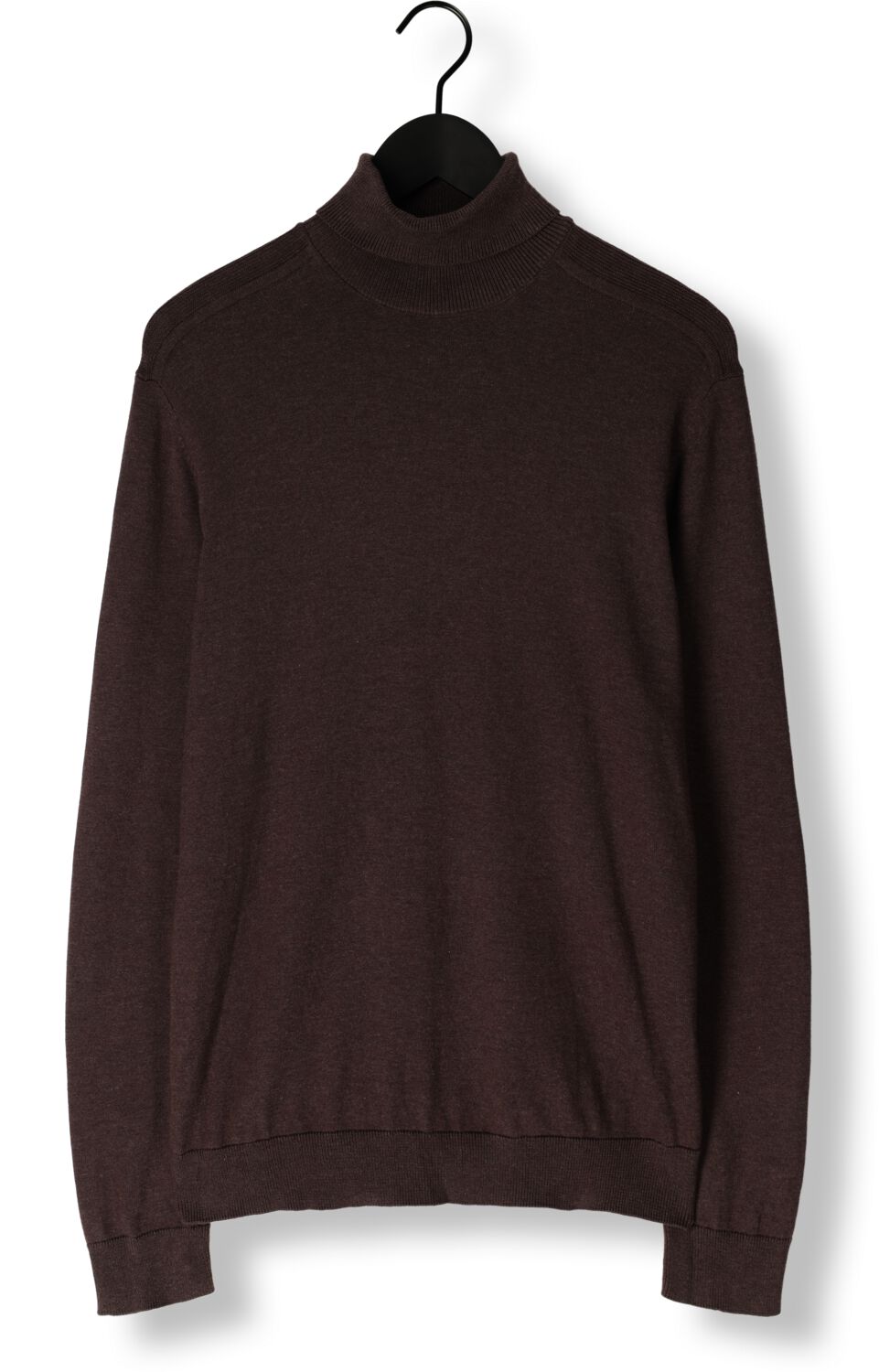 SELECTED HOMME Heren Truien & Vesten Slhberg Roll Neck Noos Bruin