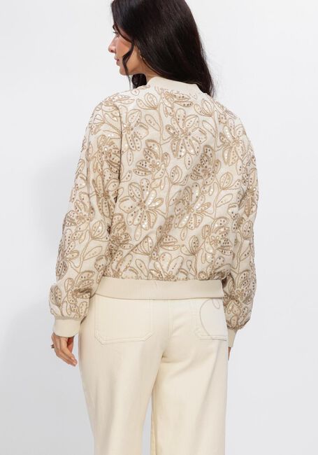 Beige NUKUS Jack GINNY BOMBER PAILLET - large