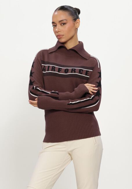 Bruine AIRFORCE Coltrui ELDORA MOUNTAIN KNIT - large