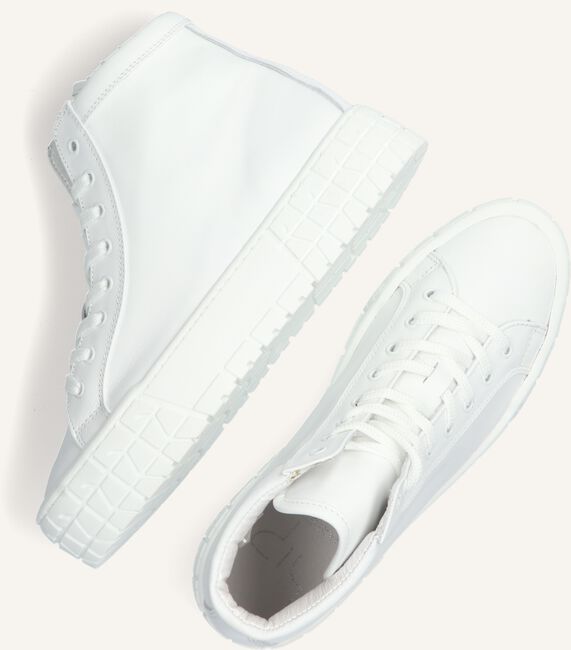 Witte HIP Hoge sneakers D1923 Witte HIP Hoge sneakers D1923 - large