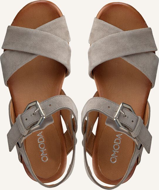 Taupe OMODA Platte sandalen 722017 Taupe OMODA Platte sandalen 722017 - large