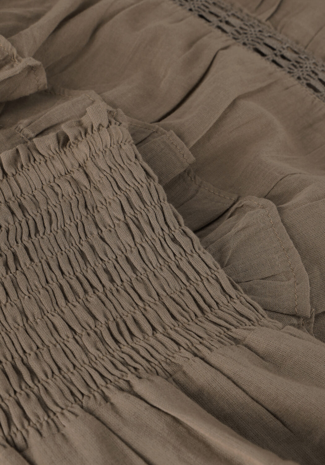 Taupe NOTRE-V Minirok VOILE SKIRT - large