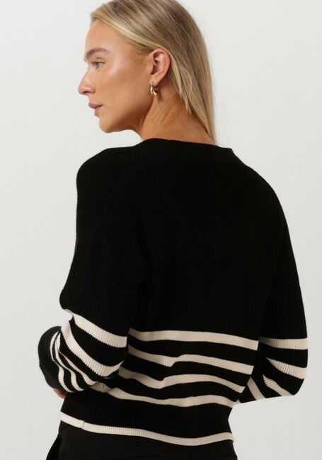 Zwarte NOTES DU NORD Vest GAIA CARDIGAN - large