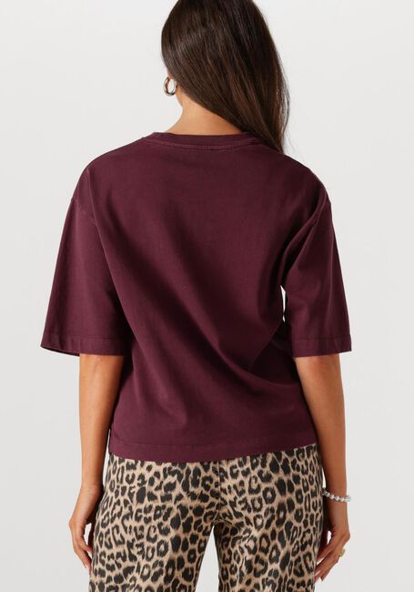 Bordeaux CATWALK JUNKIE T-shirt LOOSE FIT TSHIRT - large