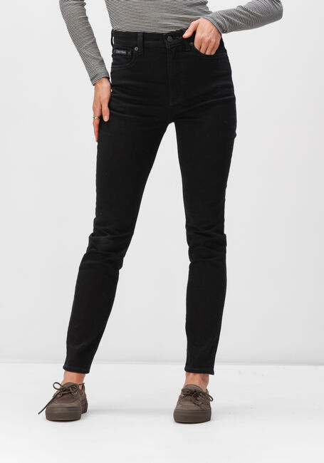 Zwarte CALVIN KLEIN Skinny jeans HIGH RISE SKINNY D740G - large