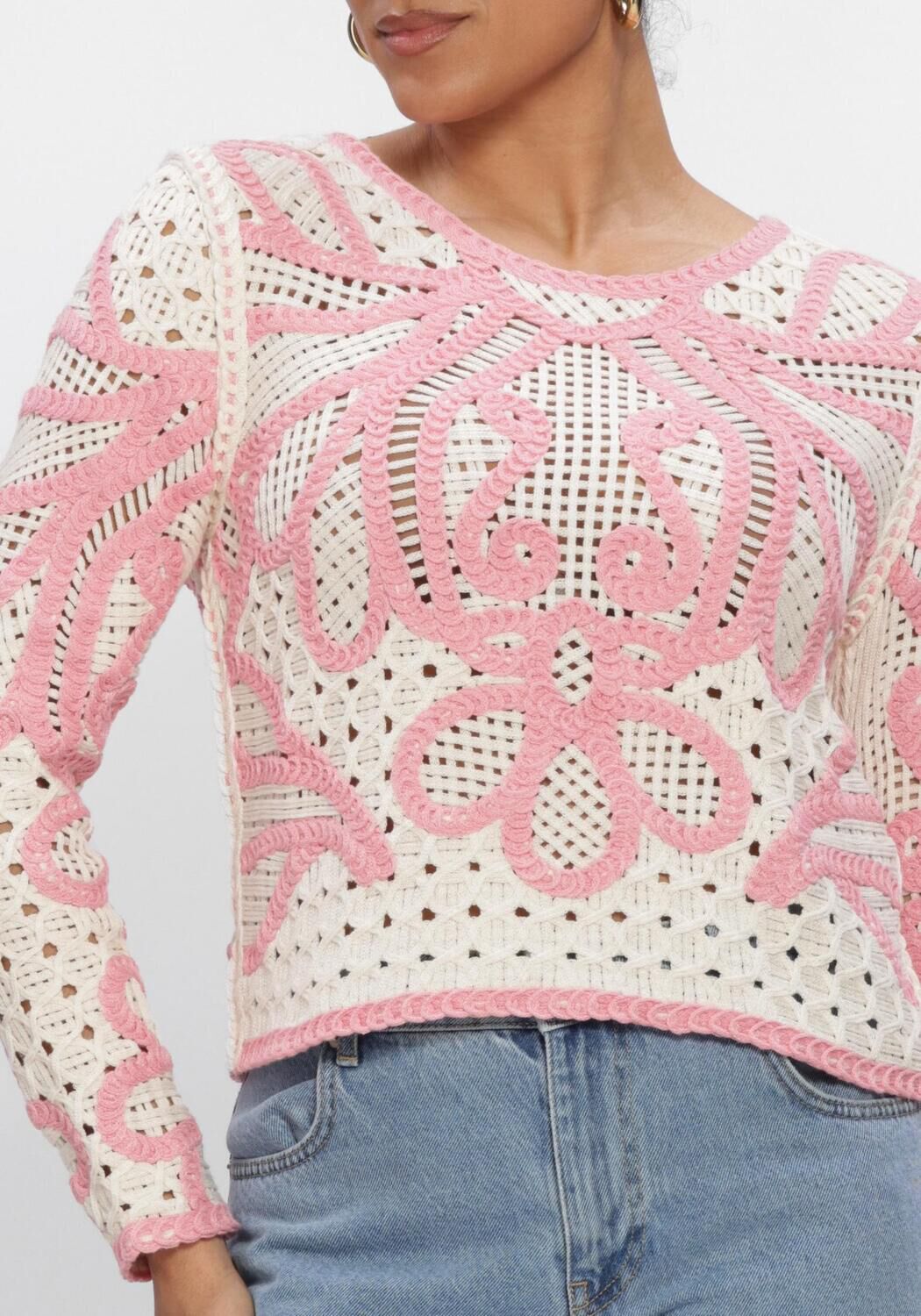 Roze SUNCOO Trui PAELINI - large