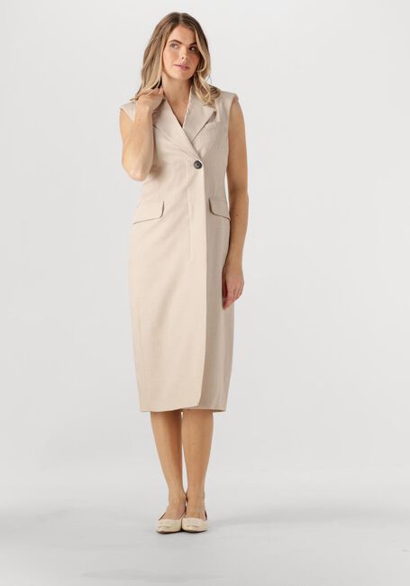 Beige INWEAR Midi jurk NAXAIW BLAZER DRESS - large