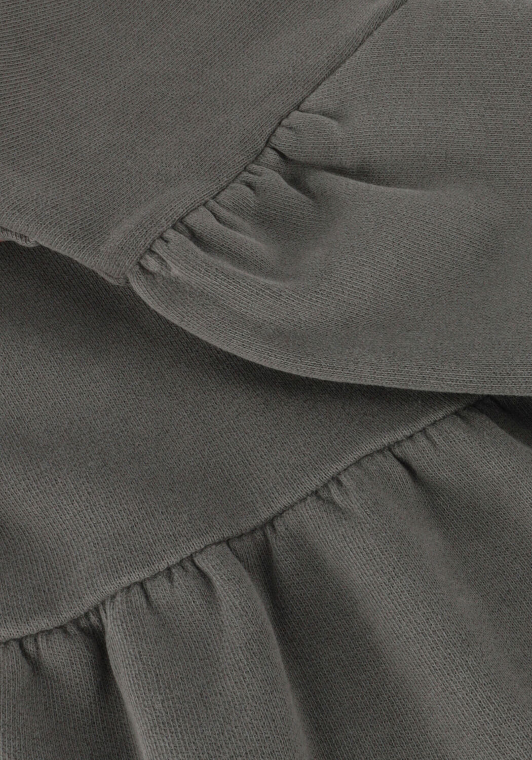 Grijze PLAY UP Jurken FLEECE DRESS - large