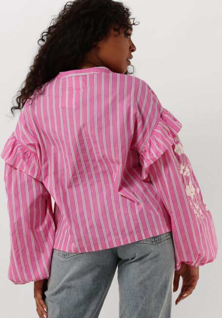 Roze SISSEL EDELBO Blouses AUGUSTINE ORGANIC COTTON SHIRT - large
