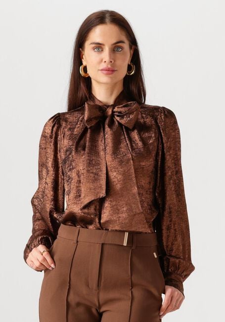 Bronzen AAIKO Blouses QUINTY BOW PES 509 - large