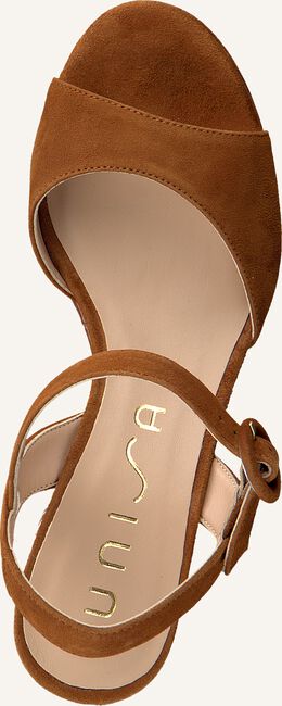 Cognac UNISA Platte sandalen OMERCI Cognac UNISA Platte sandalen OMERCI - large