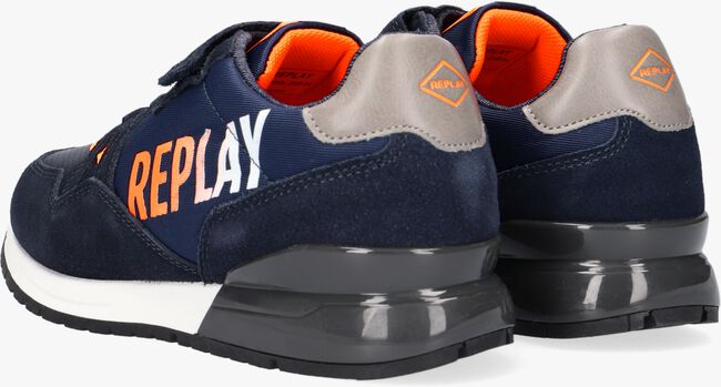 Blauwe REPLAY Lage sneakers COULBY - large